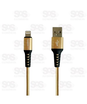 Cabo De Dados Iphone 3.4A 1 Metro Inova CBO-7508