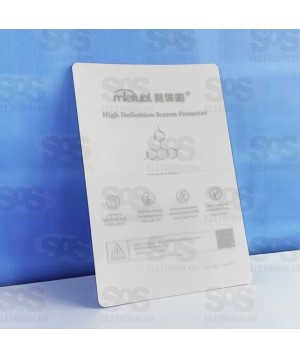 Pacote 50 Folhas Protetoras HD De Tablet Transparente 34x24CM