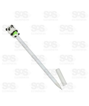 Caneta Panda Caixa 20 Unidades Polibrinq SCB156