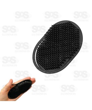 Escova Plástica Oval Barbeiro Santa Clara 273