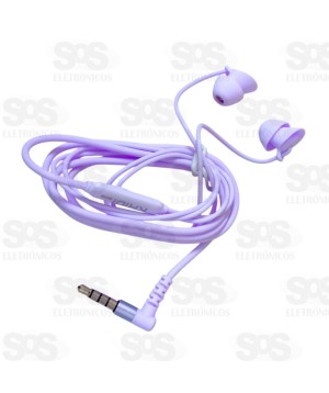 Fone Auricular Com Microfone Auxiliar Kaidi KD-263