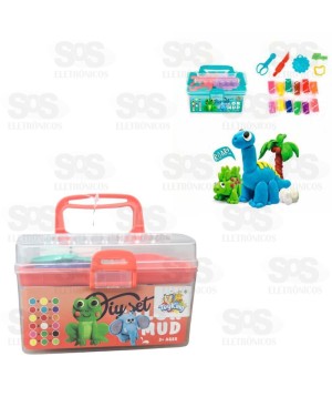 Maletinha De Massinha Com forminha Toy King 7230