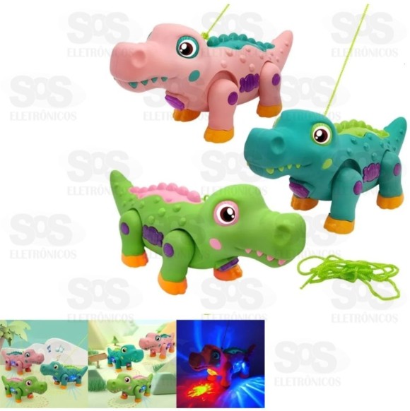Dino Com Luzes e Sons Toy King TK-AB9037