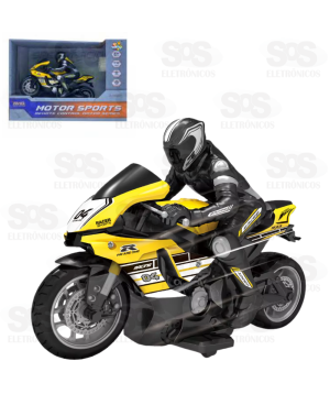 Moto Speed Sports Giro 360° Com Controle Remoto Toy King -TK-AB7079