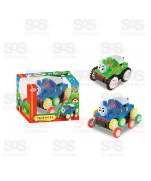  Locomotiva Maluca Giro 360° Toy King TK-AB6642