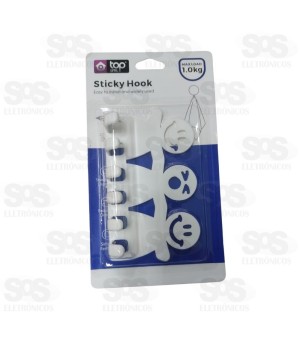 Ganchos Para Escova de Dente Top Útil TOP1341