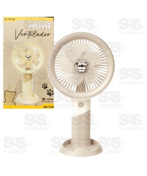 Mini Ventilador Recarregável B-max BM-F1085