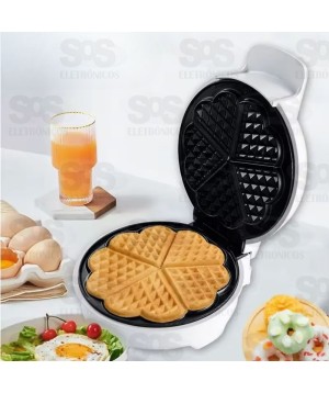 Máquina de Waffle Coração 800W 127V BAK-WAF800-127