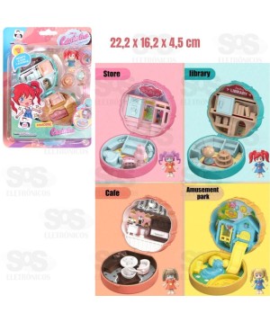 Estojo Casinha dos Sonhos 4 Modelos Pica Pau PI4308