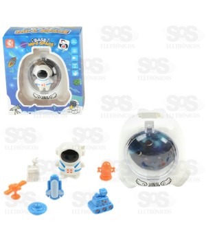 Miniatura Aventura no Espaço com Nave 8 Peças 4523