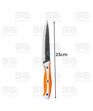 Faca De Cozinha Ponta 5 Polegadas Caerus CRS-2704