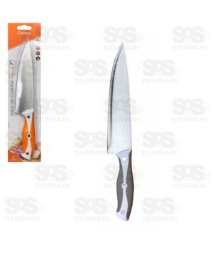 Faca De Cozinha 7 Polegadas Aço Inox Caerus CRS-2706