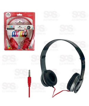 Fone De Ouvido Estéreo Arco Cores Sortidas KTS F-999