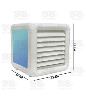 Climatizador de Ar Com LED 3 Velocidades Bak BK-CAF331