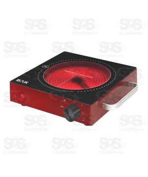 Fogareiro Elétrico Infravermelho 1 Boca 127V 1000W Bak BK-INF777-127
