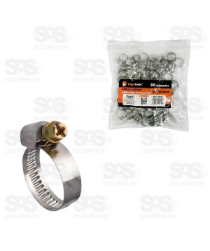 Abraçadeira Metálica 8x12MM 50 Unidades TroyaTools TRY-0097