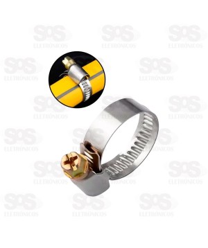 Abraçadeira Metálica 10x16MM 50 Unidades TroyaTools TRY-0095