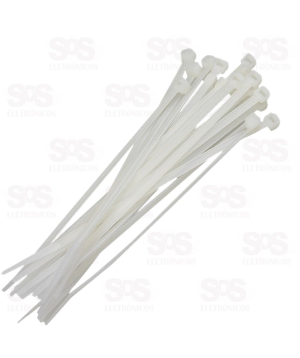 Abraçadeira De Nylon 3,6X400mm 100 Unidades TRY-0072