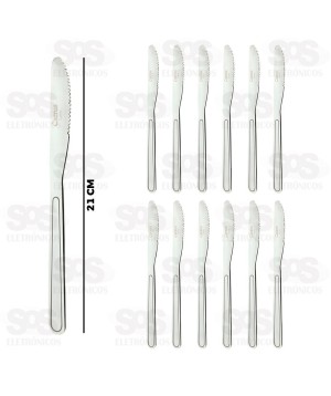 Kit Facas De Mesa Dubai 6 Unidades CRS-2608