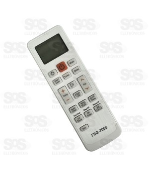 Controle Remoto Para Ar Condicionado Samsung FBG-7068