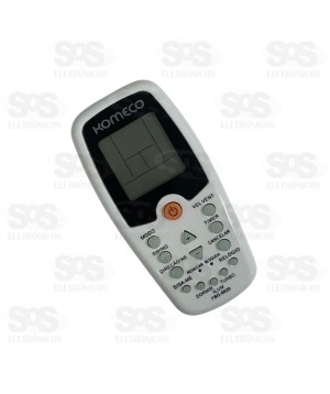 Controle Remoto Para Ar Condicionado Komeco FBG-8020