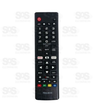 Controle Remoto LG Smart Netflix/Amazon FBG-8035
