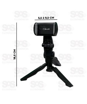 Suporte de Celular Tripé 360 Graus It-Blue LE-118