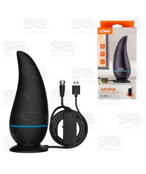 Antena Digital Para TV 3 Metros Lelong LE-3094-5
