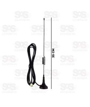 Antena Digital Para TV Cabo de 3 Metros FBG-4762