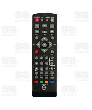 Controle Remoto Keo e Intelbras FBG-7494