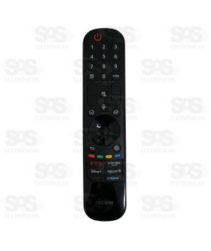 Controle Remoto LG Smart Netflix/Disney/Prime FBG-9166