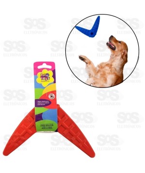  Disco Boomerang 14cm Pet Cores Variadas