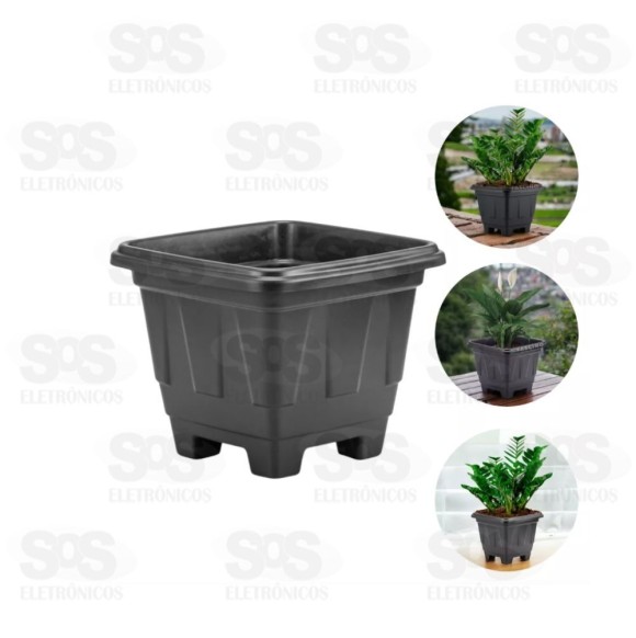 Vaso Quadrado 1 Litro Cores variadas 234