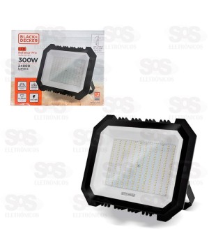 Refletor Pro Holofote LED Branco 300W IP65 BDR2-0300