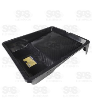 Bandeja Para Pintura Media Preta Brasfort 7928