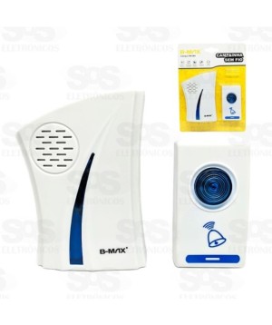 Campainha Sem Fio Receptor a Pilha B-Max BM604