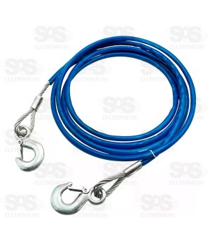 Cabo Para Reboque 4 Metros 3000Kg TroyaTools TRY-0022