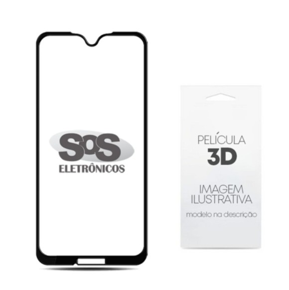 Película 3D Preta Xiaomi Xs Max 11 Pro Max