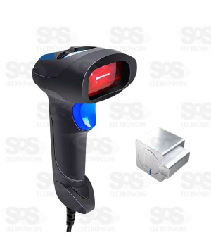 Leitor De Código De Barras Laser Com Fio LCB-180