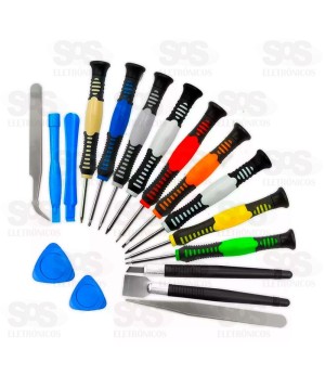 Kit Chaves De Precisão 16 Peças Exbom PRO-CKP2811