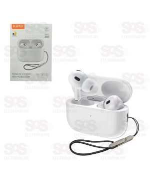 Fone De Ouvido Sem Fio Bluetooth IPX4 Kaidi KNC5603
