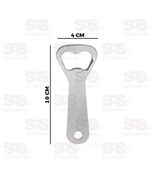 Abridor De Garrafas Padrão Inox SQ-4346
