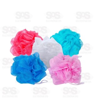 Esponja Para Banho Cores Variadas SQ-3265