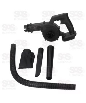 Aspirador e Soprador de Ar Portátil Recarregável Com Acessórios MY-002