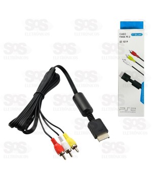 Cabo 3 RCA Para PS2 1,8 Metros It-Blue LE-1019