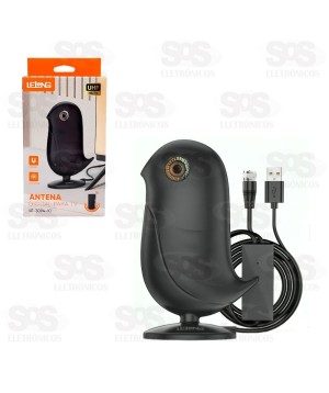 Antena Digital Para TV 3 Metros Lelong LE-3094-10