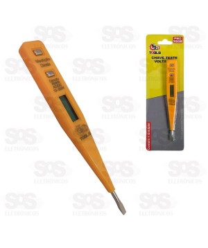 Chave Teste Voltagem e Corrente Digital 12-220V FBG 3205