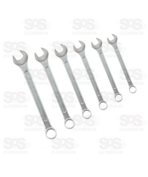 Kit Chave Combinada 8 a 17mm 6 Peças FBG 3214