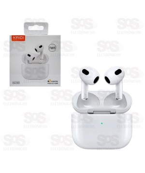 Fone De Ouvido Sem Fio Bluetooth IPX4 Kaidi KD-789