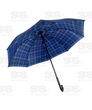 Guarda Chuva Xadrez Portaria 125CM FBG4215